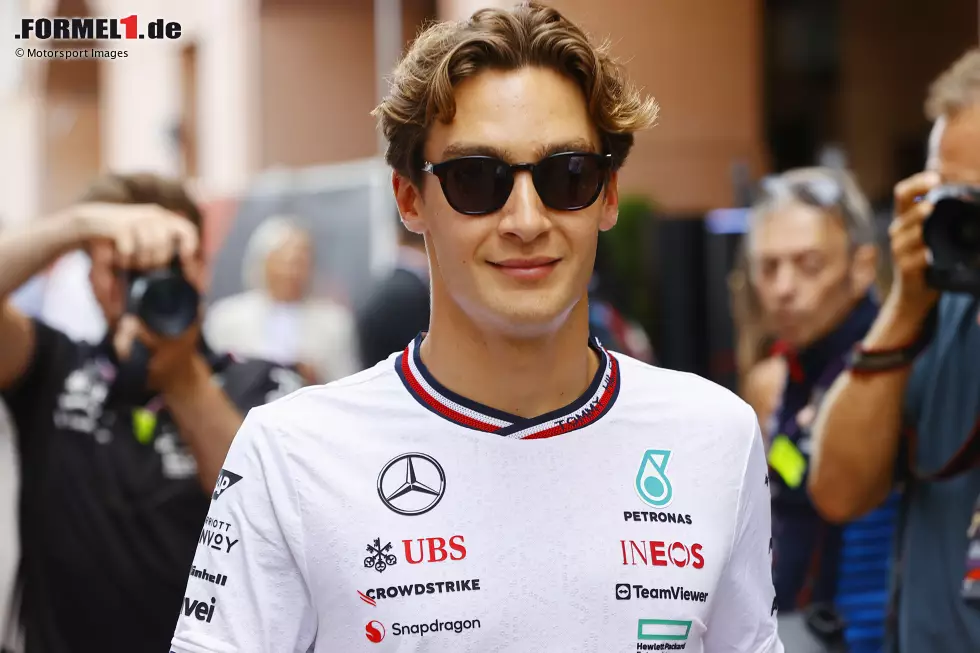 George Russell (Redaktion: 2) - Das sehen wir auch so. Hat mehr oder weniger das Maximum herausgeholt und sich vor allem auf dem 77-Runden-Stint mit den Mediums gut geschlagen. Foto zur News: George Russell (Redaktion: 2) - Das sehen wir auch so. Hat mehr oder weniger das Maximum herausgeholt und sich vor allem auf dem 77-Runden-Stint mit den Mediums gut geschlagen.