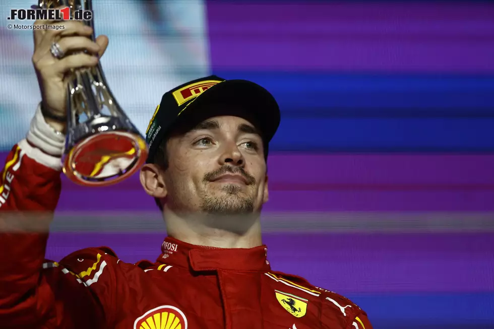 Charles Leclerc (Marc Surer: 2) - "Er ist ein gutes Quali gefahren. Die Reifenprobleme beim Anwärmen, über die er sich nach dem Rennen beschwert hat, sprechen für einen reifenschonenden Ferrari. Ganz anders als vergangenes Jahr." Foto zur News: Charles Leclerc (Marc Surer: 2) - "Er ist ein gutes Quali gefahren. Die Reifenprobleme beim Anwärmen, über die er sich nach dem Rennen beschwert hat, sprechen für einen reifenschonenden Ferrari. Ganz anders als vergangenes Jahr."
