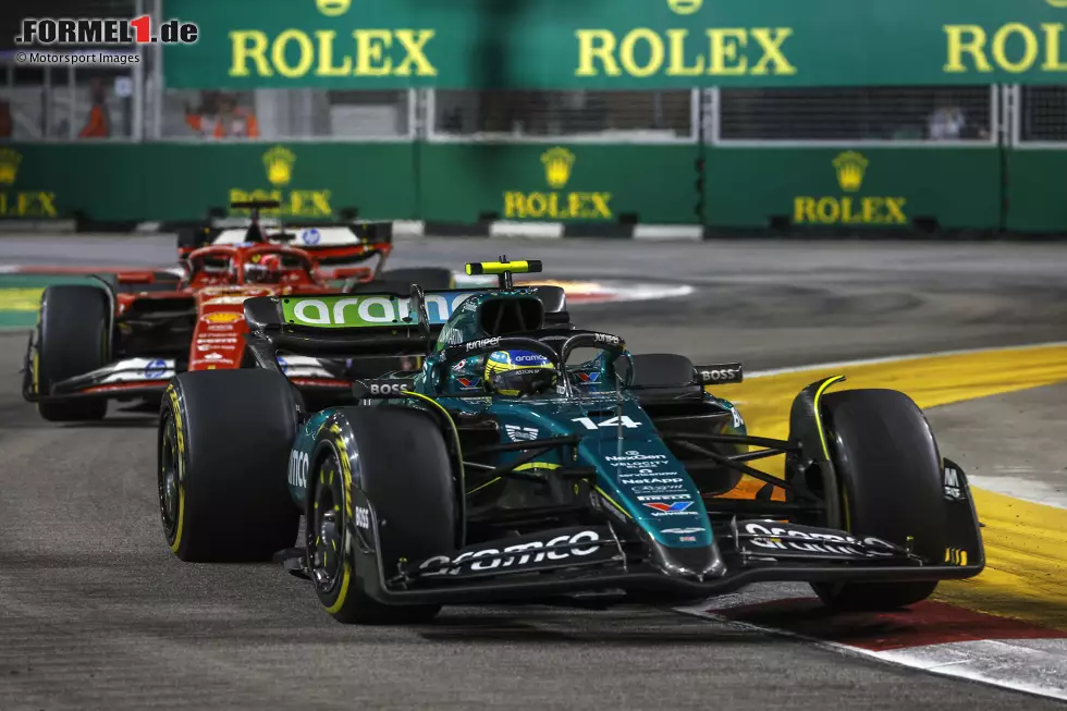 Fernando Alonso (Marc Surer: 2) - "Wieder eine starke Vorstellung mit diesem Auto." Foto zur News: Fernando Alonso (Marc Surer: 2) - "Wieder eine starke Vorstellung mit diesem Auto."