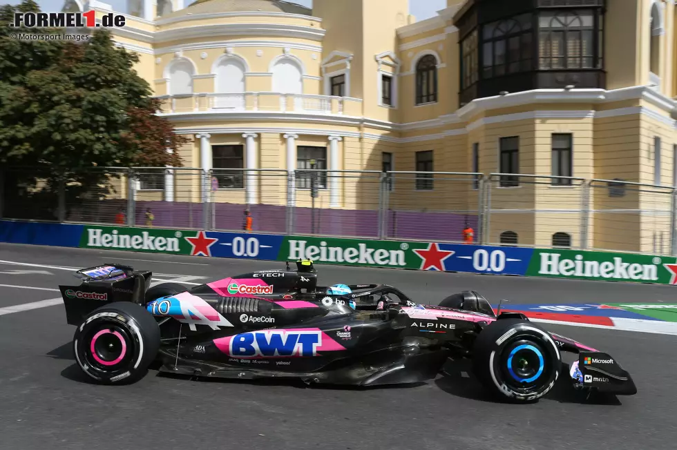 Pierre Gasly legte in Baku mit einem Satz C3-Reifen insgesamt 300,150 Kilometer (50 Runden) zurück, was die längste Distanz auf einer einzigen Mischung war. Foto zur News: Pierre Gasly legte in Baku mit einem Satz C3-Reifen insgesamt 300,150 Kilometer (50 Runden) zurück, was die längste Distanz auf einer einzigen Mischung war.