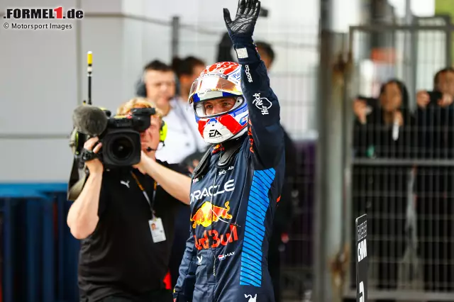 Foto zur News: Max Verstappen hat sich beim Großen Preis von Imola 2024 bereits seine achte Poleposition in Serie gesichert. Das hat vor ihm erst ein anderer Fahrer in der Geschichte der Formel 1 geschafft! Wir liefern in dieser Fotostrecke einen Überblick.