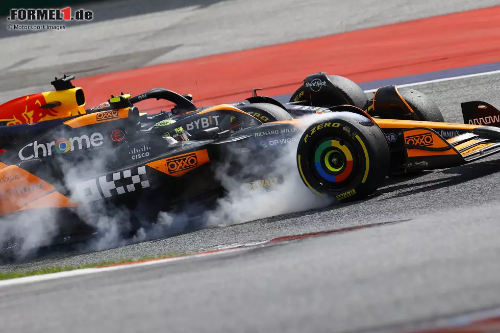 Lando Norris (Marc Surer: 1) - "Es ist einfach erfrischend, jemanden auf dem Niveau von Max Verstappen zu sehen." Foto zur News: Lando Norris (Marc Surer: 1) - "Es ist einfach erfrischend, jemanden auf dem Niveau von Max Verstappen zu sehen."