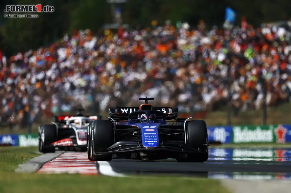 Alexander Albon (Marc Surer: 3) - "Von ihm erwarten wir mehr. Doch das Auto lässt es nicht zu." Foto zur News: Alexander Albon (Marc Surer: 3) - "Von ihm erwarten wir mehr. Doch das Auto lässt es nicht zu."