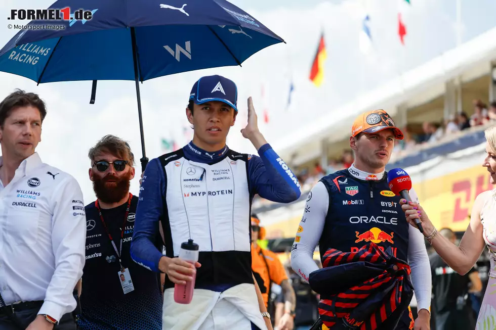 Alexander Albon (Redaktion: 3) - Sehen wir ähnlich. Im Qualifying wäre mit einer besseren Taktik laut eigener Aussage Q3 drin gewesen. Im Rennen dann ebenfalls nicht die beste Strategie, sodass ihm der gute Start nichts brachte. P14 am Ende und ziemlich weit weg von Punkten. Foto zur News: Alexander Albon (Redaktion: 3) - Sehen wir ähnlich. Im Qualifying wäre mit einer besseren Taktik laut eigener Aussage Q3 drin gewesen. Im Rennen dann ebenfalls nicht die beste Strategie, sodass ihm der gute Start nichts brachte. P14 am Ende und ziemlich weit weg von Punkten.