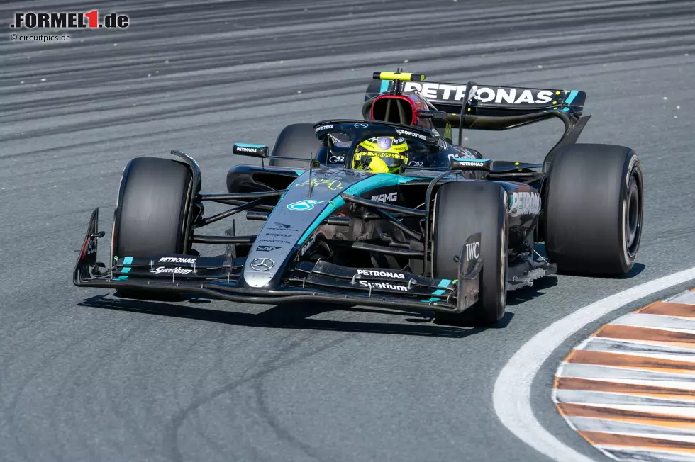 Lewis Hamilton (Marc Surer: 2) - "Starkes Rennen nach schlechtem Qualifying. Die 24 Runden auf den weichen Reifen waren beeindruckend." Foto zur News: Lewis Hamilton (Marc Surer: 2) - "Starkes Rennen nach schlechtem Qualifying. Die 24 Runden auf den weichen Reifen waren beeindruckend."