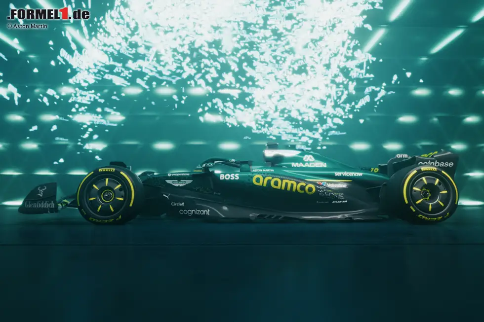 Foto zur News: Aston-Martin-Sonderlackierung für Austin