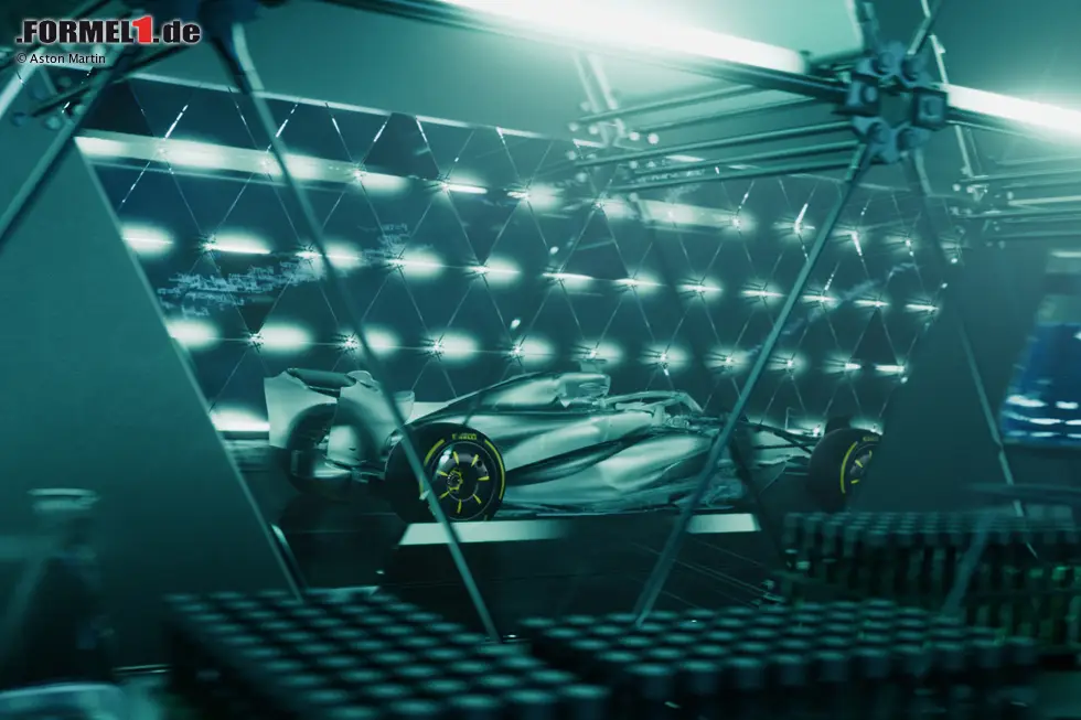 Foto zur News: Aston-Martin-Sonderlackierung für Austin