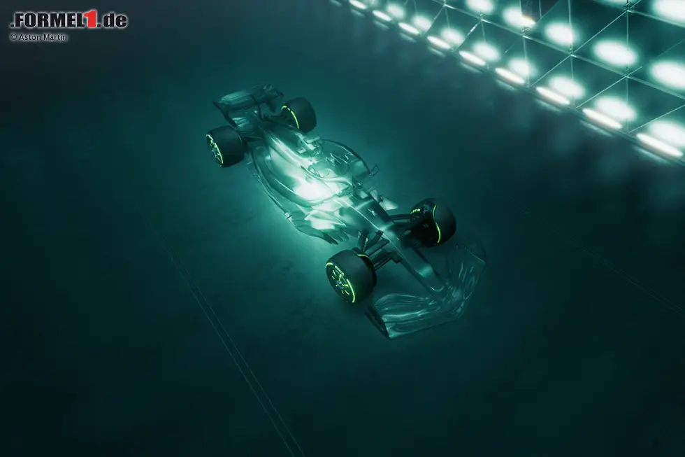 Foto zur News: Aston-Martin-Sonderlackierung für Austin