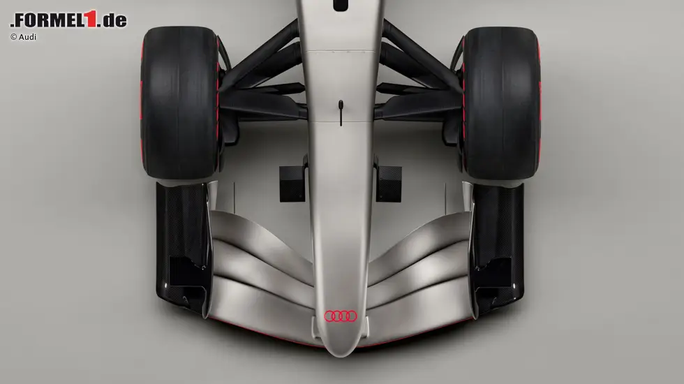 Foto zur News: Auf der Nase befinden sich natürlich die vier Ringe, ...