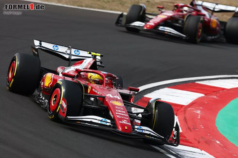 Lewis Hamilton (Marc Surer: 2) - "Starkes Sprint-Qualifying und starker Sprint. Im Rennen dann nicht mehr so." Foto zur News: Lewis Hamilton (Marc Surer: 2) - "Starkes Sprint-Qualifying und starker Sprint. Im Rennen dann nicht mehr so."