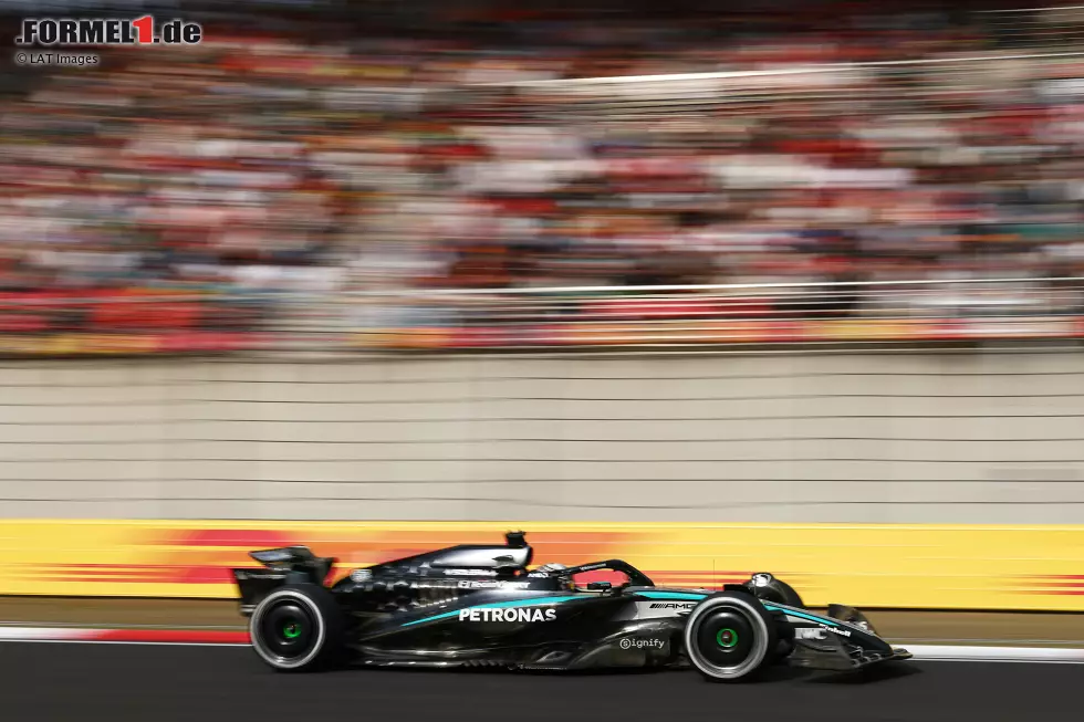 George Russell (Marc Surer: 2) - "Er holt alles aus dem Mercedes raus. Mehr ist da nicht drin." Foto zur News: George Russell (Marc Surer: 2) - "Er holt alles aus dem Mercedes raus. Mehr ist da nicht drin."