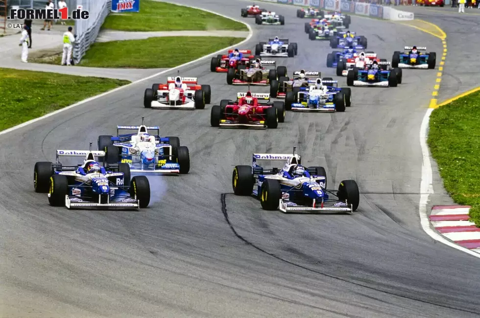 Foto zur News: Platz 10: Williams (1996) - 6 Doppelsiege in 16 Rennen