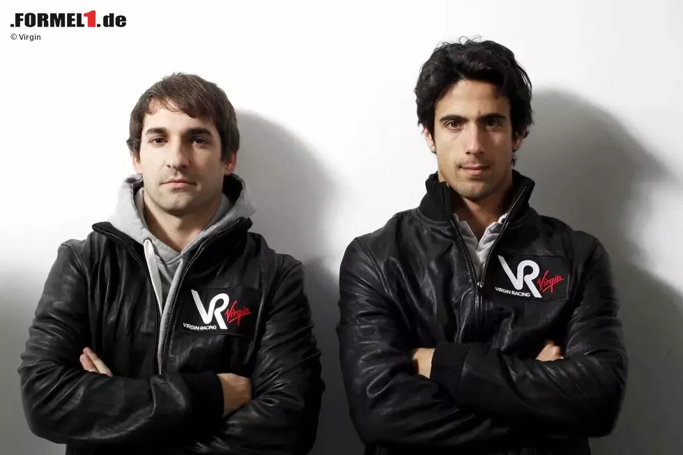 Virgin: Timo Glock & Lucas di Grassi (2010) - Immerhin drei Podestplätze im Toyota bringt Glock mit zum zweiten Neueinsteiger der Formel-1-Saison 2010. Teamkollege di Grassi ist Rookie - und nach nur einem punktlosen Jahr bei Virgin schon wieder verschwunden aus der Königsklasse. Dafür ... Foto zur News: Virgin: Timo Glock & Lucas di Grassi (2010) - Immerhin drei Podestplätze im Toyota bringt Glock mit zum zweiten Neueinsteiger der Formel-1-Saison 2010. Teamkollege di Grassi ist Rookie - und nach nur einem punktlosen Jahr bei Virgin schon wieder verschwunden aus der Königsklasse. Dafür ...