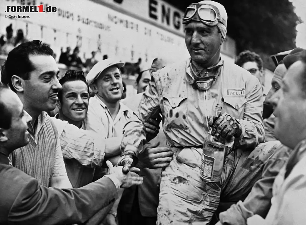 Foto zur News: Der höchste Altersschnitt im gesamten Feld: Grand Prix von Belgien 1951 in Spa-Francorchamps mit 42 Jahren, 10 Monaten und 9 Tagen