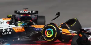 Foto zur News: Der Startcrash mit Norris und Piastri in Austin - Bild für Bild