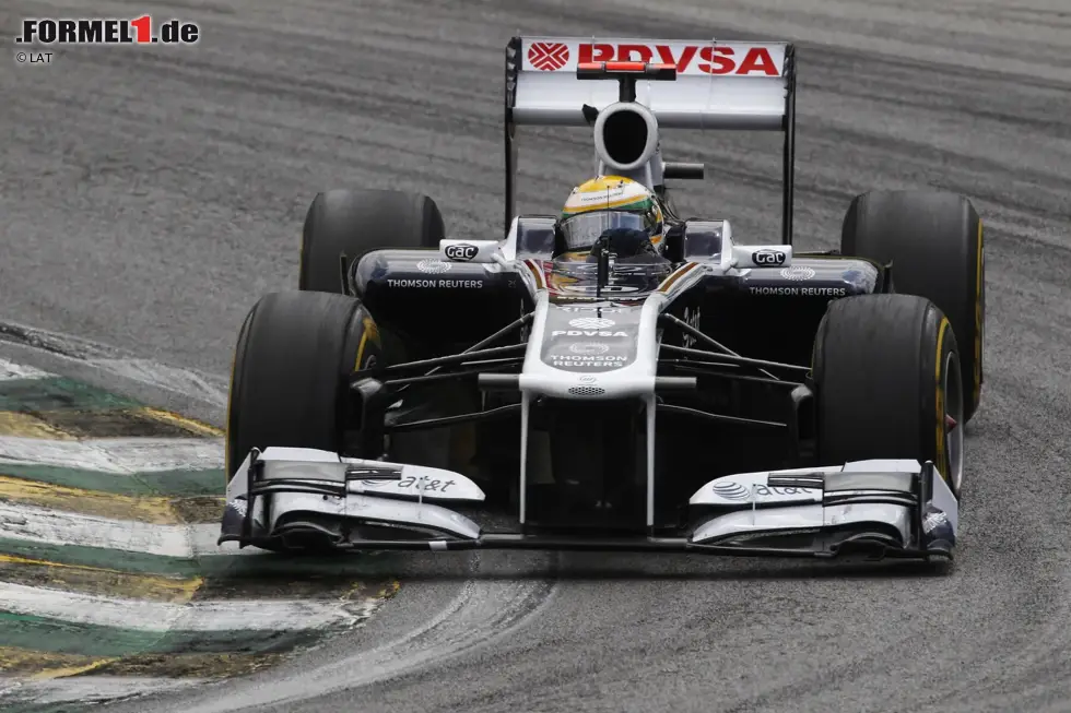 Foto zur News: ... 2011 seine letzte Formel-1-Saison für Williams. Er kommt auf insgesamt 324 Grand-Prix-Teilnahmen.