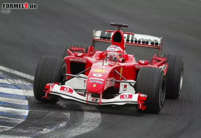 Foto zur News: Rubens Barrichello fährt von 1993 bis 2011 in der Formel 1 für Jordan, Stewart, Ferrari, Honda, Brawn und Williams. Er gewinnt elf Rennen und wird 2002 und 2004 jeweils WM-Zweiter hinter Michael Schumacher.