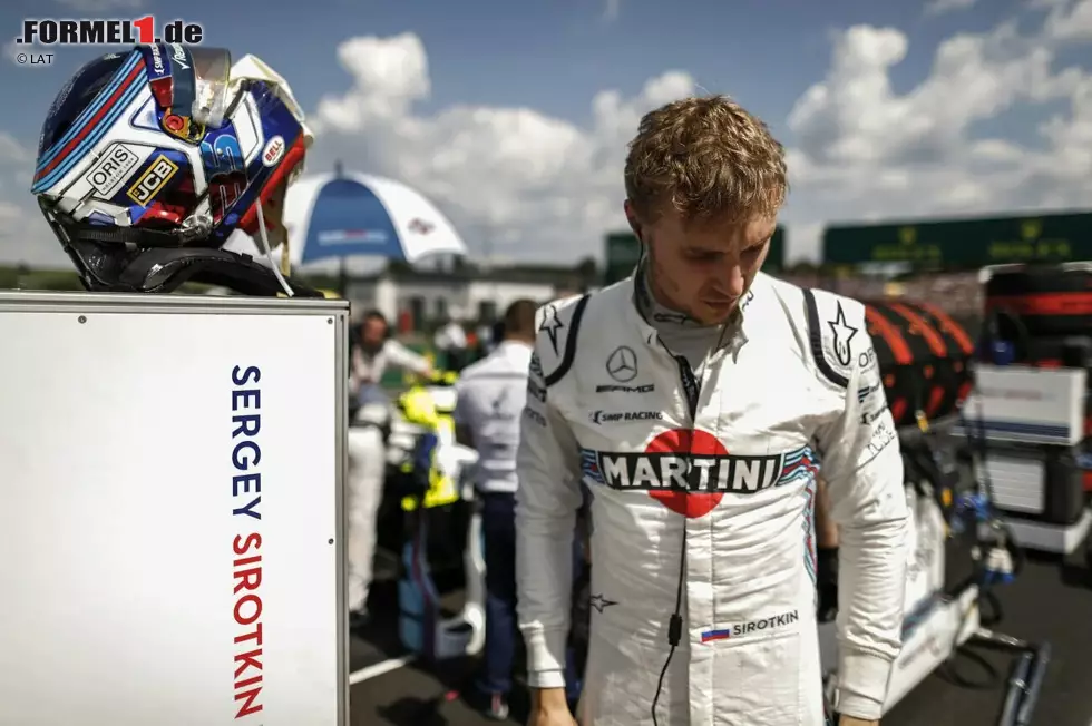Sergei Sirotkin (2018): Der Russe kommt zu einer ungünstigen Zeit, denn nach einigen guten Jahren fällt Williams 2018 wieder nach ganz hinten. Weder er noch Teamkollege Lance Stroll können mit dem FW41 viel ausrichten, und nach nur einer Saison mit einem Punkt in Monza ist Sirotkins F1-Zeit schon wieder vorbei. Foto zur News: Sergei Sirotkin (2018): Der Russe kommt zu einer ungünstigen Zeit, denn nach einigen guten Jahren fällt Williams 2018 wieder nach ganz hinten. Weder er noch Teamkollege Lance Stroll können mit dem FW41 viel ausrichten, und nach nur einer Saison mit einem Punkt in Monza ist Sirotkins F1-Zeit schon wieder vorbei.