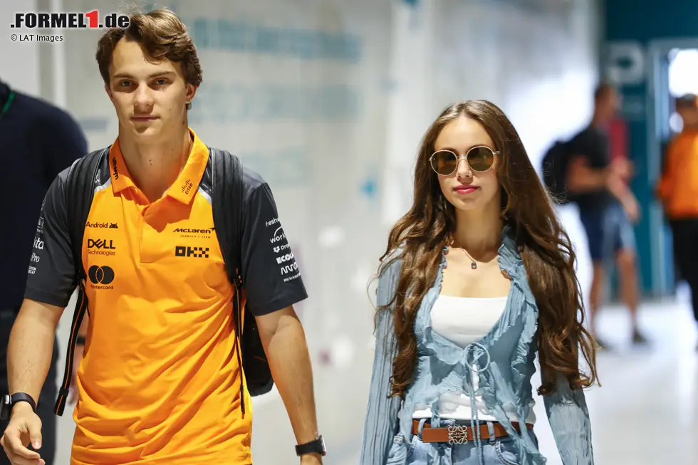 Foto zur News: Oscar Piastri mit Lily Zneimer