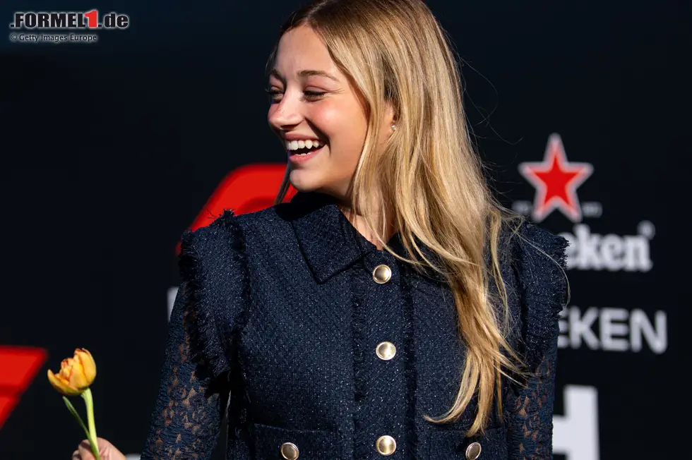 Foto zur News: Isabella Bernardini stammt wie Gabriel Bortoleto aus Brasilien. Sie studiert Computer-Wissenschaften. Sie sind seit 2020 zusammen.