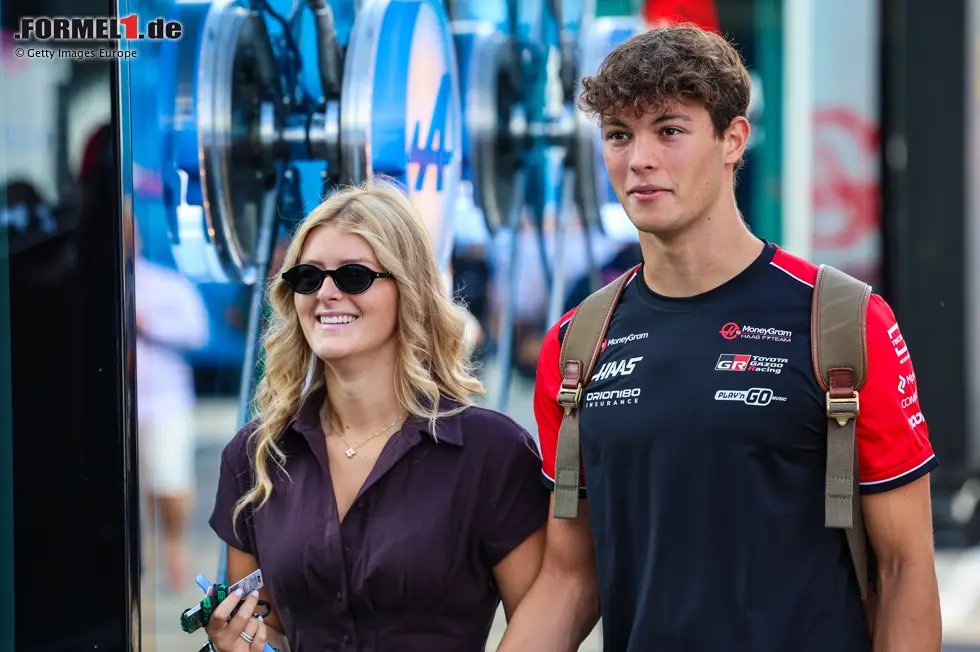 Foto zur News: Alicia Torriani mit Oliver Bearman