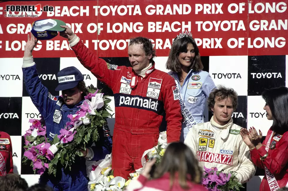 Niki Lauda meint: "Gilles war der verrückteste Teufel, dem ich je in der Formel 1 begegnet bin. Die Tatsache, dass er trotz all dem ein sensibler und liebenswerter Charakter war und kein kompromissloser Hitzkopf, machte ihn zu einem so einzigartigen Menschen." Foto zur News: Niki Lauda meint: "Gilles war der verrückteste Teufel, dem ich je in der Formel 1 begegnet bin. Die Tatsache, dass er trotz all dem ein sensibler und liebenswerter Charakter war und kein kompromissloser Hitzkopf, machte ihn zu einem so einzigartigen Menschen."