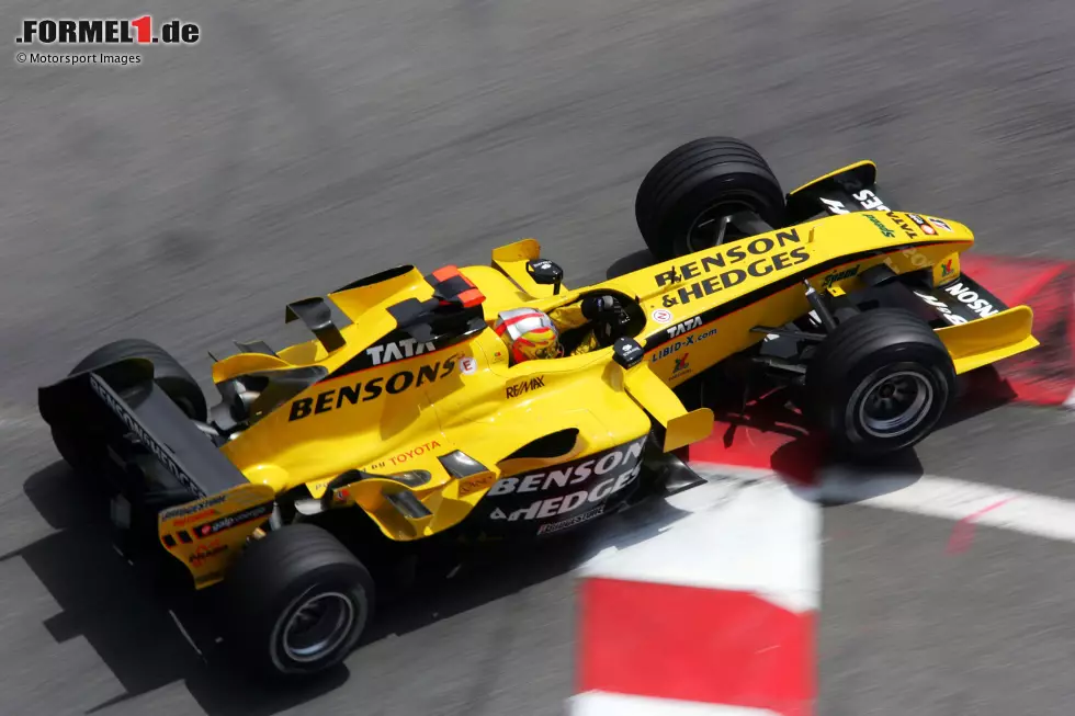 Foto zur News: ... Teams wie Jordan (Foto), British American Racing, Minardi und Toyota noch aktiv waren.
