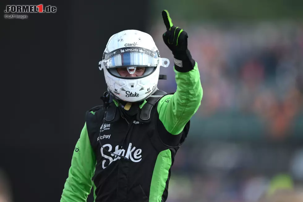 Nico Hülkenberg ist am Ziel: 2025 in Silverstone beendet er erstmals ein Formel-1-Rennen in den Top 3 ... Foto zur News: Nico Hülkenberg ist am Ziel: 2025 in Silverstone beendet er erstmals ein Formel-1-Rennen in den Top 3 ...