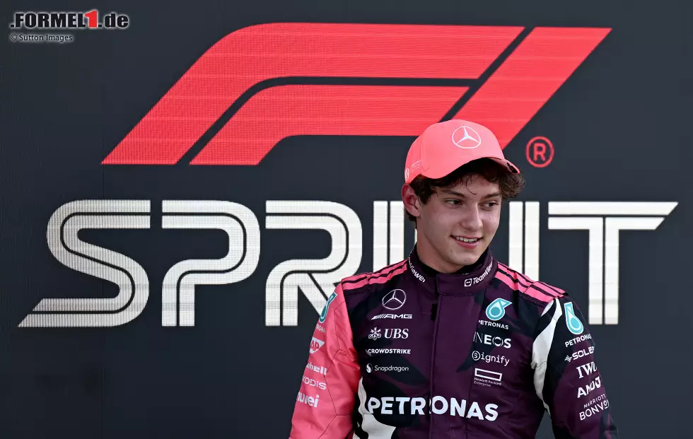 Der jüngste Fahrer mit Qualifying-Bestzeit: Andrea Kimi Antonelli (Italien) - 2025 im Sprint-Qualifying zum Grand Prix von Miami mit 18 Jahren, 8 Monaten und 7 Tagen Foto zur News: Der jüngste Fahrer mit Qualifying-Bestzeit: Andrea Kimi Antonelli (Italien) - 2025 im Sprint-Qualifying zum Grand Prix von Miami mit 18 Jahren, 8 Monaten und 7 Tagen