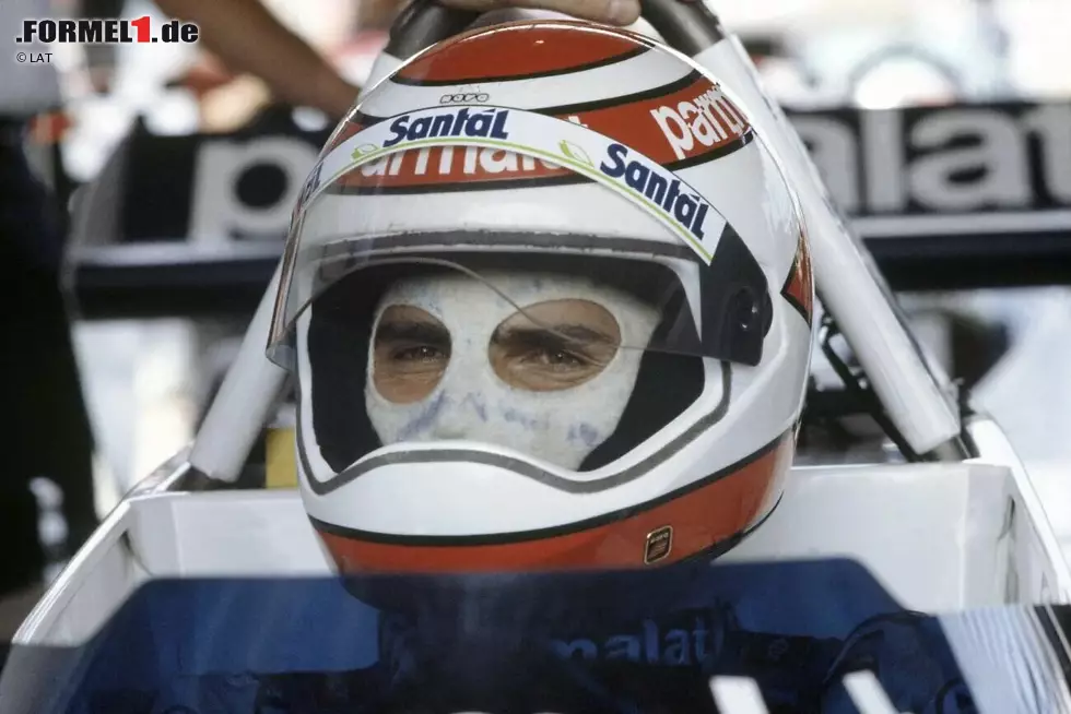 Hockenheim 1982: Beim Überrunden kollidiert Nelson Piquet im Brabham mit Eliseo Salazar im ATS und beide kreiseln von der Strecke. Piquet ist aufgebracht - und in der Auslaufzone fliegen sofort die Fäuste! Foto zur News: Hockenheim 1982: Beim Überrunden kollidiert Nelson Piquet im Brabham mit Eliseo Salazar im ATS und beide kreiseln von der Strecke. Piquet ist aufgebracht - und in der Auslaufzone fliegen sofort die Fäuste!