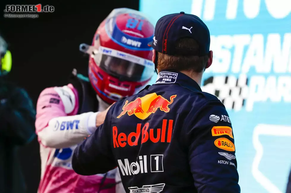 Portimao 2020: Nach einem Trainingscrash mit Lance Stroll im Racing Point wird Max Verstappen wütend und nennt Stroll einen "behinderten Vollidioten" und "Mongo". Der Zwischenfall wird nicht bestraft, Verstappen entschuldigt sich später für die Wortwahl. Foto zur News: Portimao 2020: Nach einem Trainingscrash mit Lance Stroll im Racing Point wird Max Verstappen wütend und nennt Stroll einen "behinderten Vollidioten" und "Mongo". Der Zwischenfall wird nicht bestraft, Verstappen entschuldigt sich später für die Wortwahl.