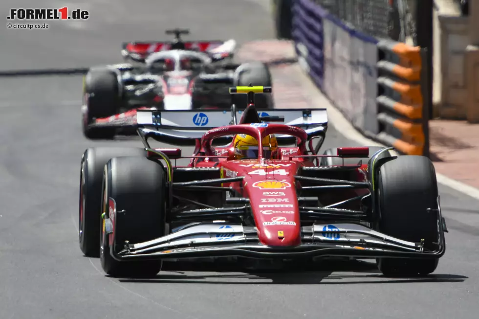 Lewis Hamilton (Ferrari): "Ich kann nicht für andere sprechen, aber für mich hat es keinen großen Unterschied gemacht. Wie gesagt, für mein Rennen hat es im Grunde nichts verändert." Foto zur News: Lewis Hamilton (Ferrari): "Ich kann nicht für andere sprechen, aber für mich hat es keinen großen Unterschied gemacht. Wie gesagt, für mein Rennen hat es im Grunde nichts verändert."