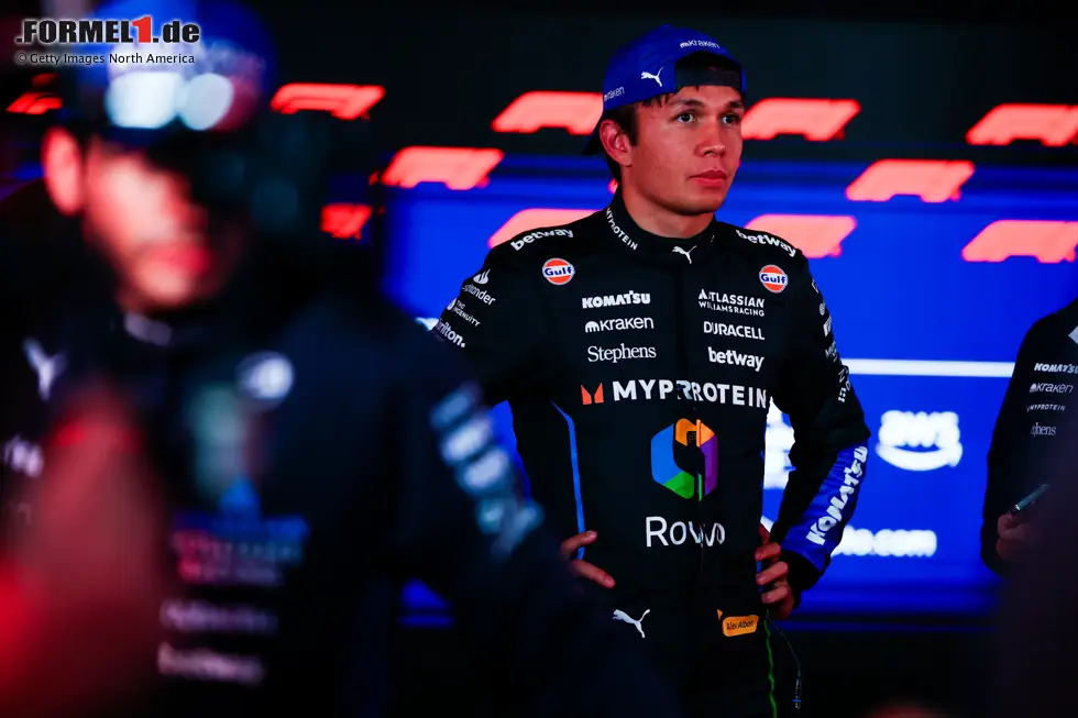 Foto zur News: Alexander Albon (Redaktion: 5) - Ja, es war nur ein kleiner Unfall im Qualifying, aber mit großer Wirkung. Dann im Rennen der Crash mit Hamilton. Das war alles in allem nicht mehr "ausreichend".