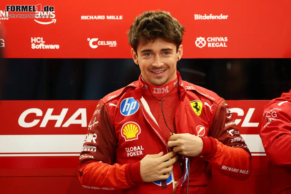 Foto zur News: Charles Leclerc (Marc Surer: 2) - "Ich wiederhole mich, aber: Er zeigt, was Ferrari kann."