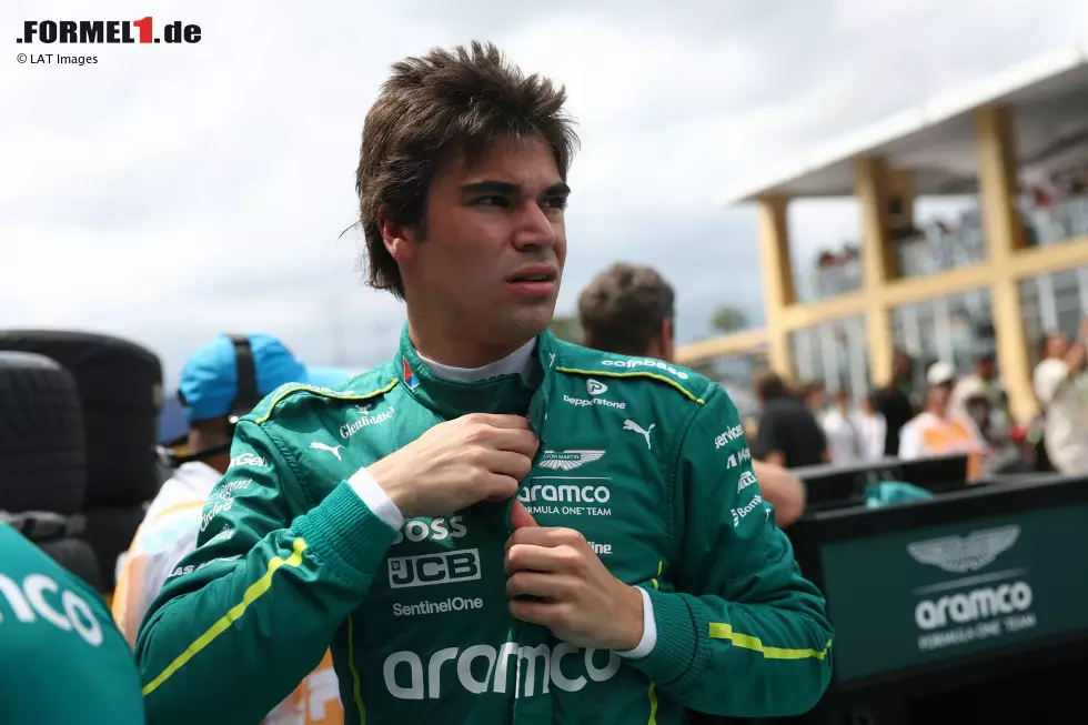 Foto zur News: Lance Stroll (Marc Surer: 5) - &quot;Immerhin hielt er sich in der Nähe seines Teamkollegen auf.&quot;