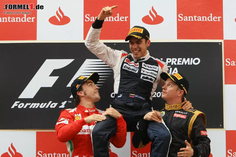 Foto zur News: Barcelona 2012: Pastor Maldonado (Venezuela)