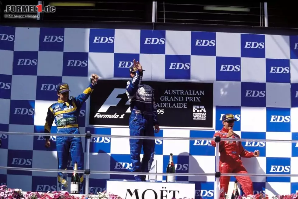 60 Rennen: Gianni Morbidelli (Italien) - In seinem vorletzten Jahr in der Formel 1 gelang Morbidelli 1995 in Adelaide sein einziger Podestplatz: Er wurde Dritter für Footwork. Foto zur News: 60 Rennen: Gianni Morbidelli (Italien) - In seinem vorletzten Jahr in der Formel 1 gelang Morbidelli 1995 in Adelaide sein einziger Podestplatz: Er wurde Dritter für Footwork.