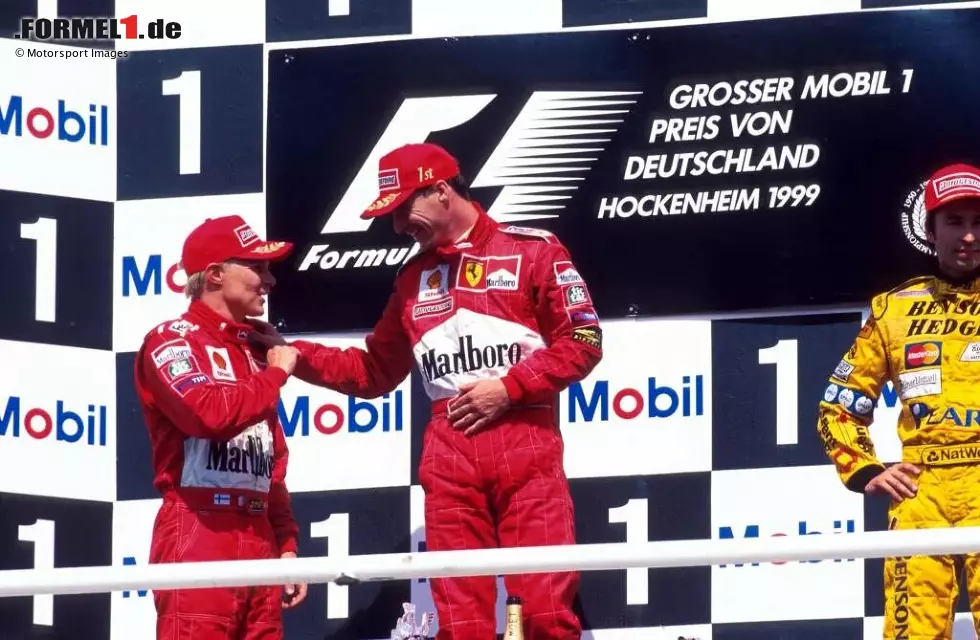 Foto zur News: 73 Rennen: Mika Salo (Finnland) - Als Ersatz für den verletzten Michael Schumacher bestimmte Salo 1999 den Deutschland-Grand-Prix in Hockenheim, doch er beugte sich der Ferrari-Stallregie und ließ Eddie Irvine gewinnen. So wurde es nur Platz zwei.
