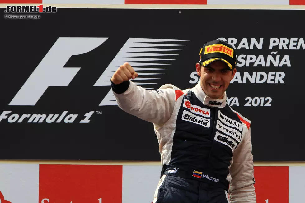 Foto zur News: Barcelona 2012: Pastor Maldonado (Venezuela), P1