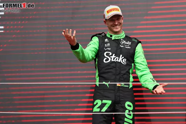 Foto zur News: Silverstone 2025: Nico Hülkenberg (Deutschland) auf Platz 3