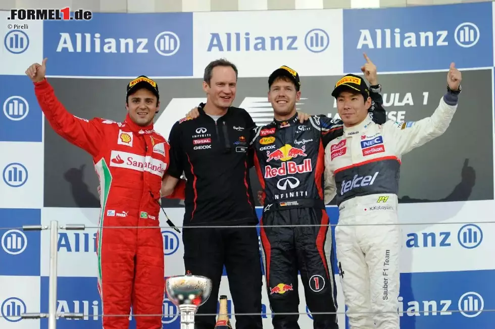 Foto zur News: Suzuka 2012: Kamui Kobayashi (Japan) auf Platz 3