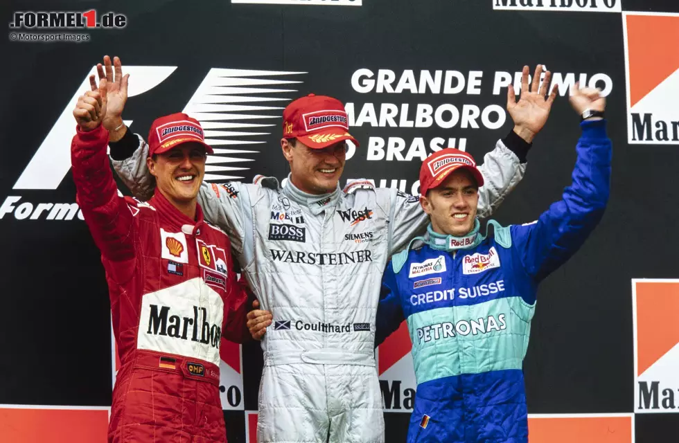 Foto zur News: Sao Paulo 2001: Nick Heidfeld (Deutschland) auf Platz 3