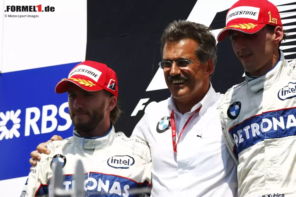Wir klammern die Jahre 2006 bis 2009 bewusst aus in dieser Fotostrecke, weil Sauber in dieser Zeit kein reines Privatteam, sondern das BMW-Werksteam war - mit etlichen Podestergebnissen und dem Doppelsieg 2008 in Kanada durch Robert Kubica und Nick Heidfeld (Foto). Foto zur News: Wir klammern die Jahre 2006 bis 2009 bewusst aus in dieser Fotostrecke, weil Sauber in dieser Zeit kein reines Privatteam, sondern das BMW-Werksteam war - mit etlichen Podestergebnissen und dem Doppelsieg 2008 in Kanada durch Robert Kubica und Nick Heidfeld (Foto).