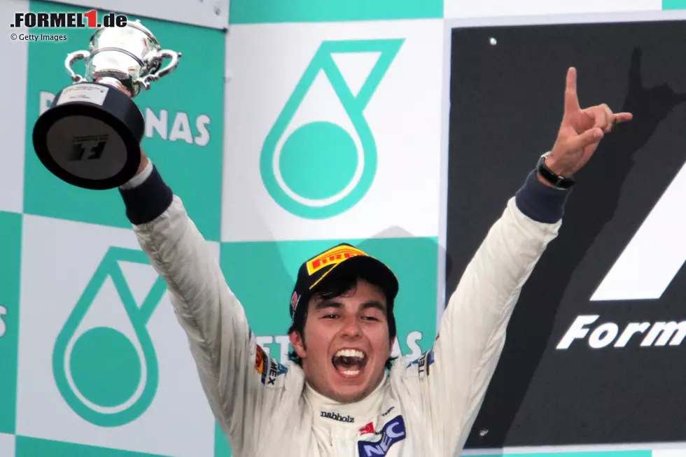 Foto zur News: Sepang 2012: Sergio Perez (Mexiko) auf Platz 2