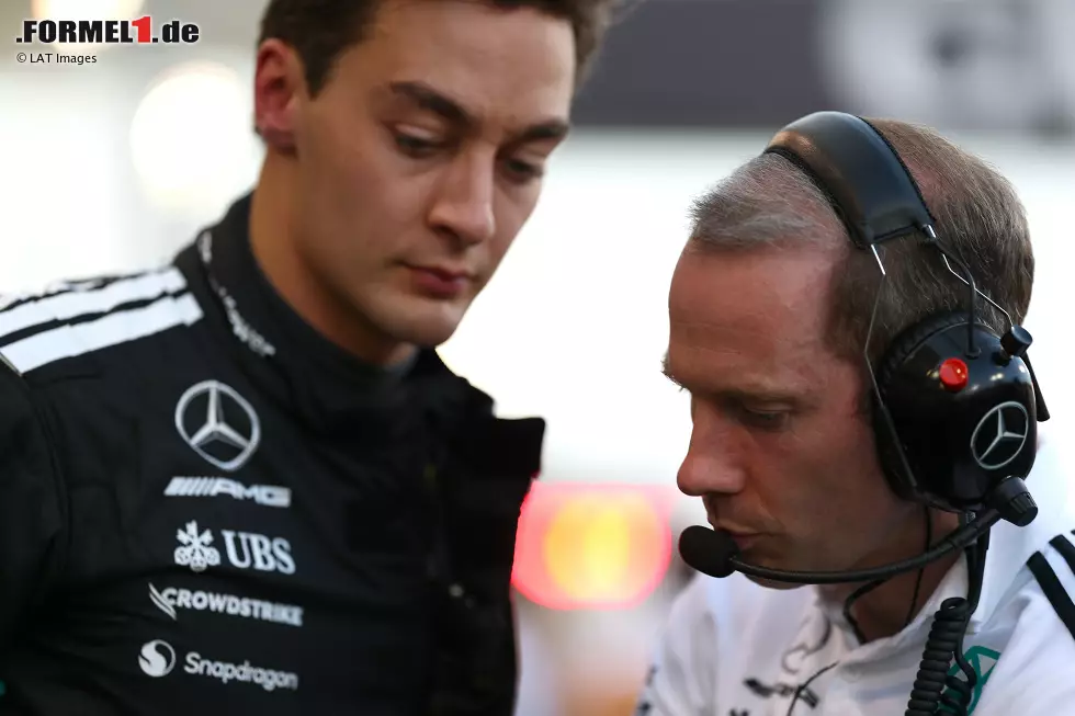 Foto zur News: Mercedes: Marcus Dudley (George Russell)