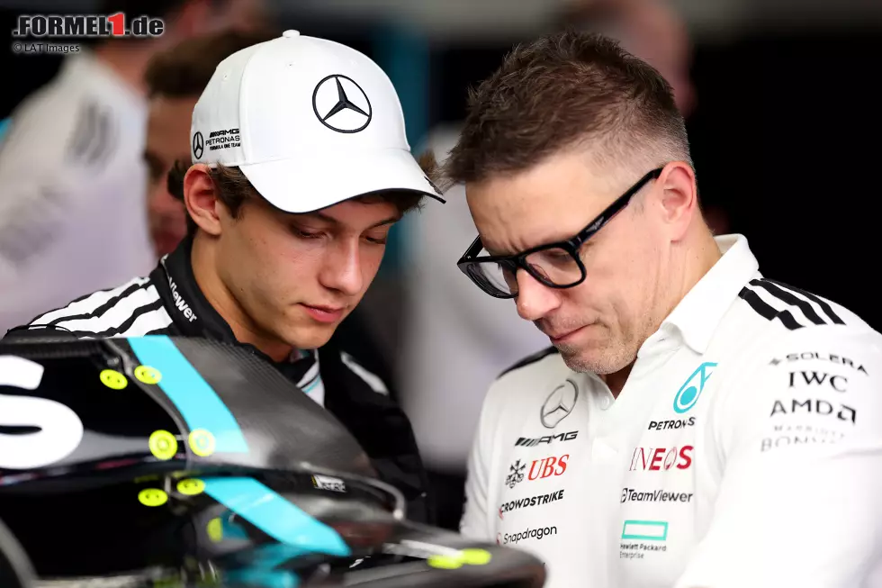 Foto zur News: Mercedes: Peter Bonnington (Andrea Kimi Antonelli)