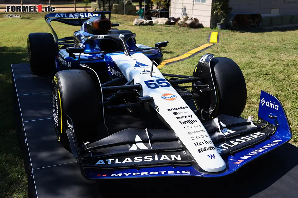Austin: Auch Williams will seinen Titelsponsor Atlassian mit einem besonderen Design beim Rennen in Austin besonders in den Mittelpunkt rücken. Foto zur News: Austin: Auch Williams will seinen Titelsponsor Atlassian mit einem besonderen Design beim Rennen in Austin besonders in den Mittelpunkt rücken.