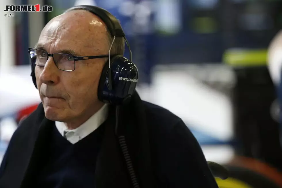 Foto zur News: 44 Jahre: Frank Williams (Großbritannien) - Er leitete das Familienteam von der Gründung 1977 bis zum Verkauf 2020 als Teamchef, in den letzten Jahren - trotz seiner Querschnittslähmung seit 1986 - aber nur noch auf dem Papier: Die wahre Verantwortung trug Tochter Claire Williams, die jedoch offiziell &quot;nur&quot; Stellvertreterin war.