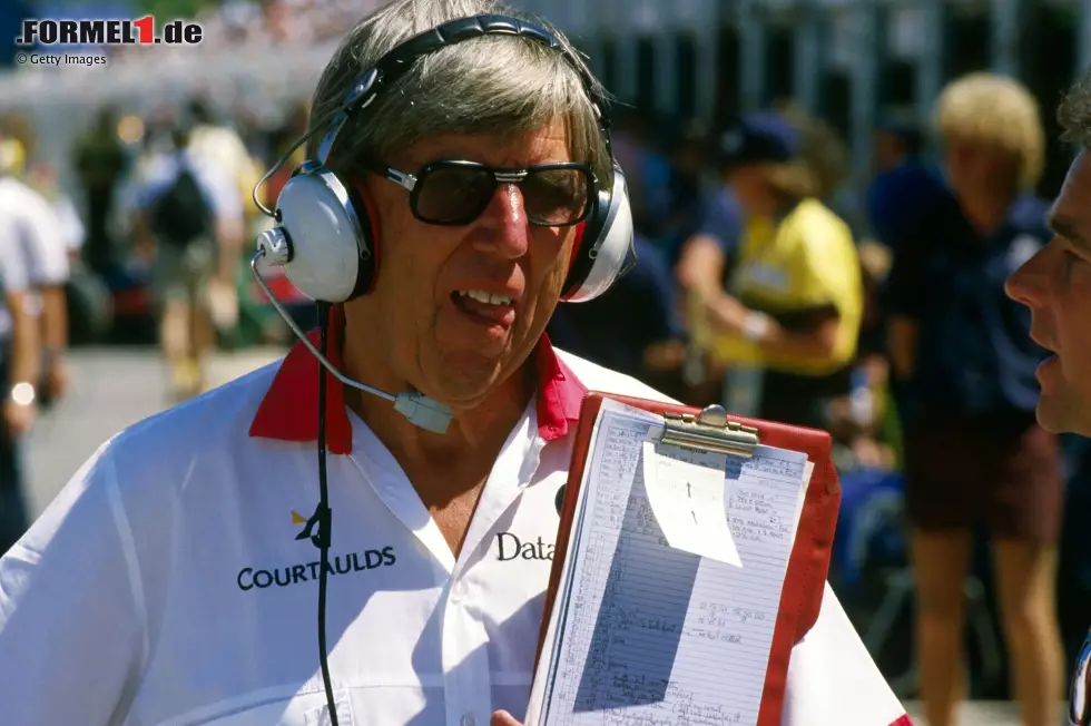 Foto zur News: 31 Jahre: Ken Tyrrell (Großbritannien) - Ab 1968 trat Tyrrell in der Formel 1 als Teamchef in Erscheinung und leitete drei Jahrzehnte lang den gleichnamigen Rennstall - bis er das Team 1998 an British American Racing (BAR) verkaufte, das schließlich an Honda ging, Brawn wurde und heute als Mercedes antritt.