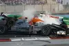 Foto zur News: Formel-1-Piloten zur falschen Zeit am richtigen Ort